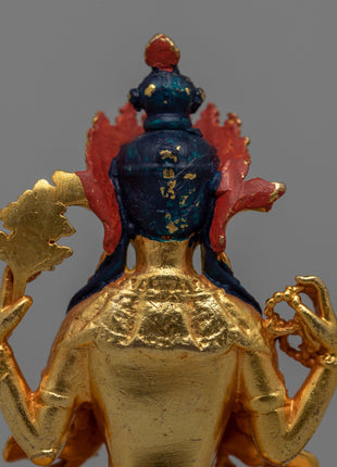 Machine Made Chenrezig Statue | Spiritual Enlightenment Art
