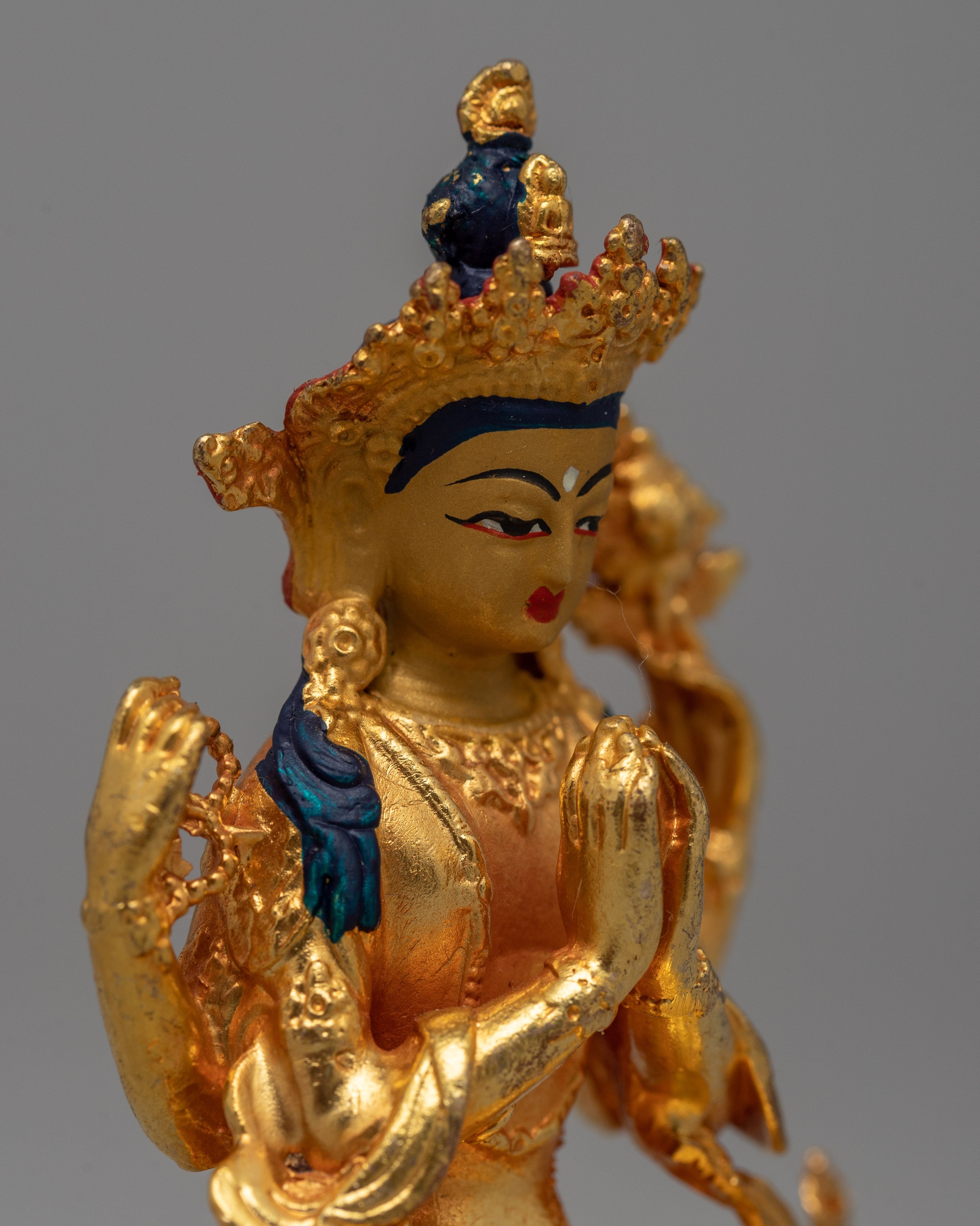 Machine Made Chenrezig Statue | Spiritual Enlightenment Art