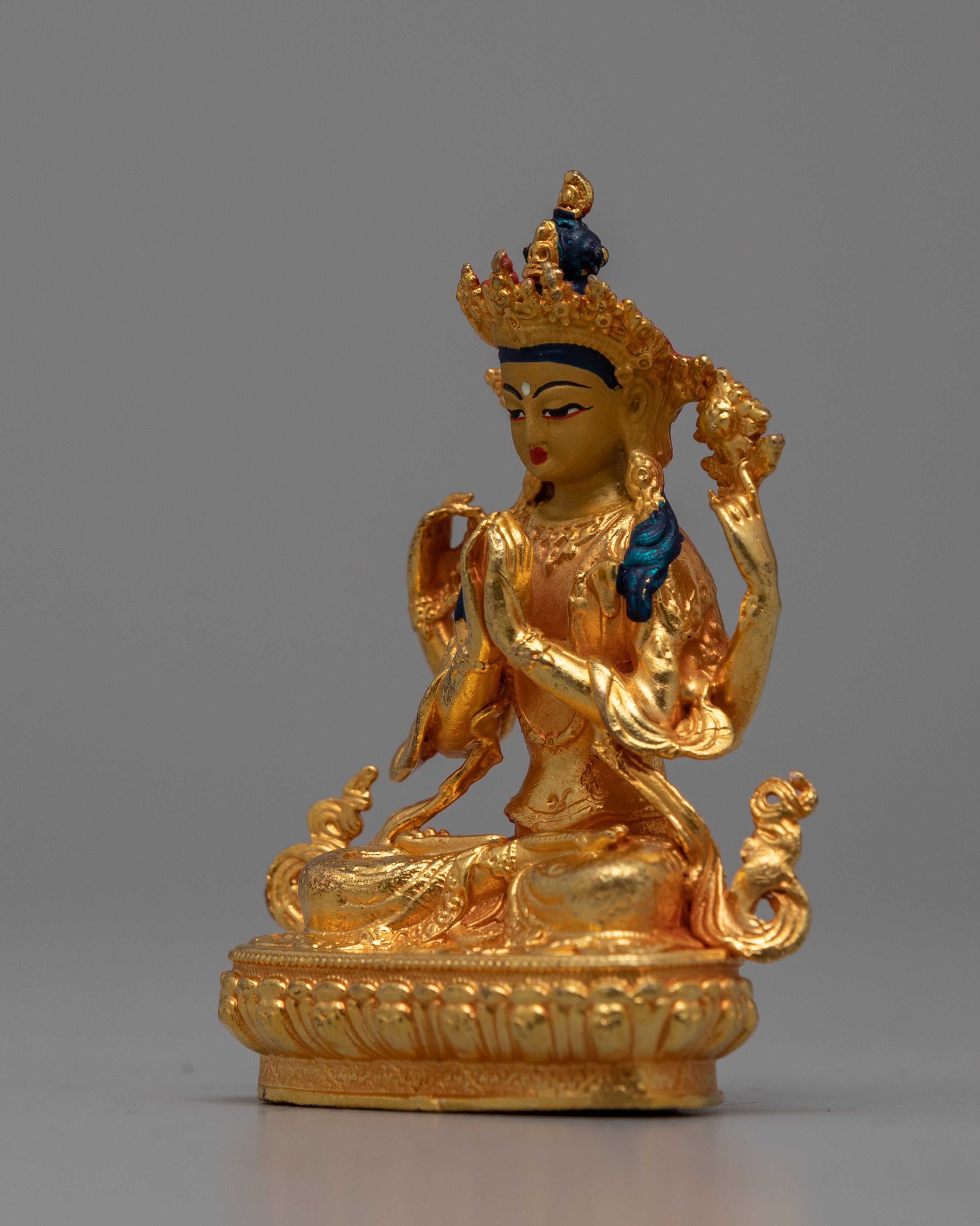 Machine Made Chenrezig Statue | Spiritual Enlightenment Art