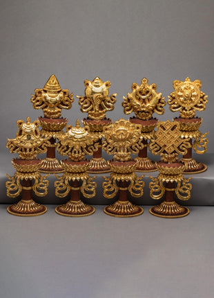 Buddhist Ashtamangala Symbols 