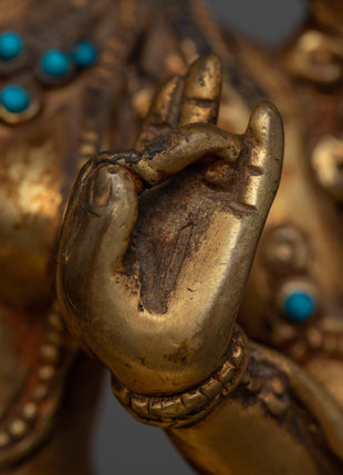 Goddess White Tara Sculpture | The Beacon of Compassion and Healing