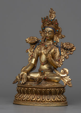 Green Tara Sculpture | Discover Serenity with Our Sculpture