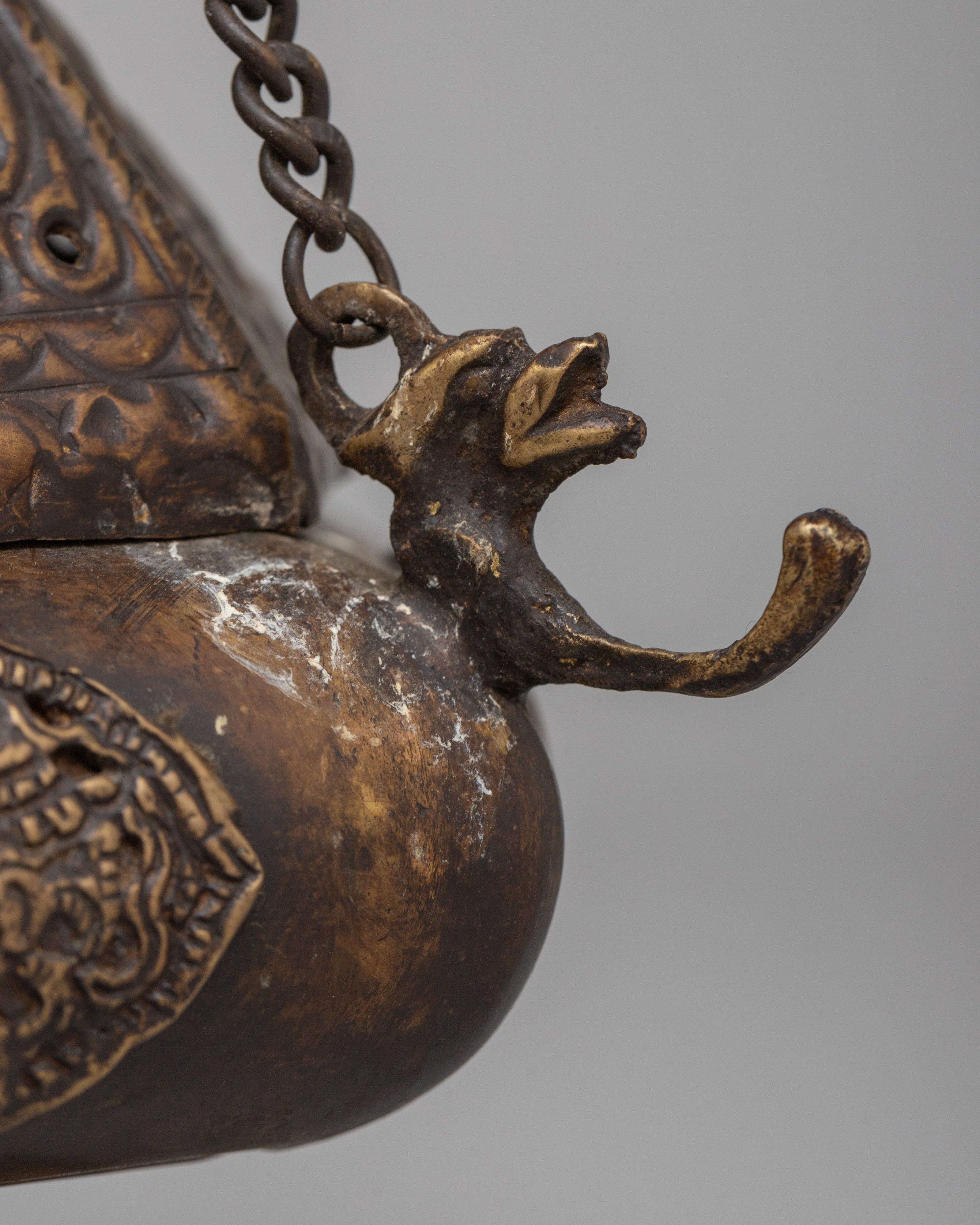 Small Brass Incense Burner | Authentic Design for Aromatic Experience