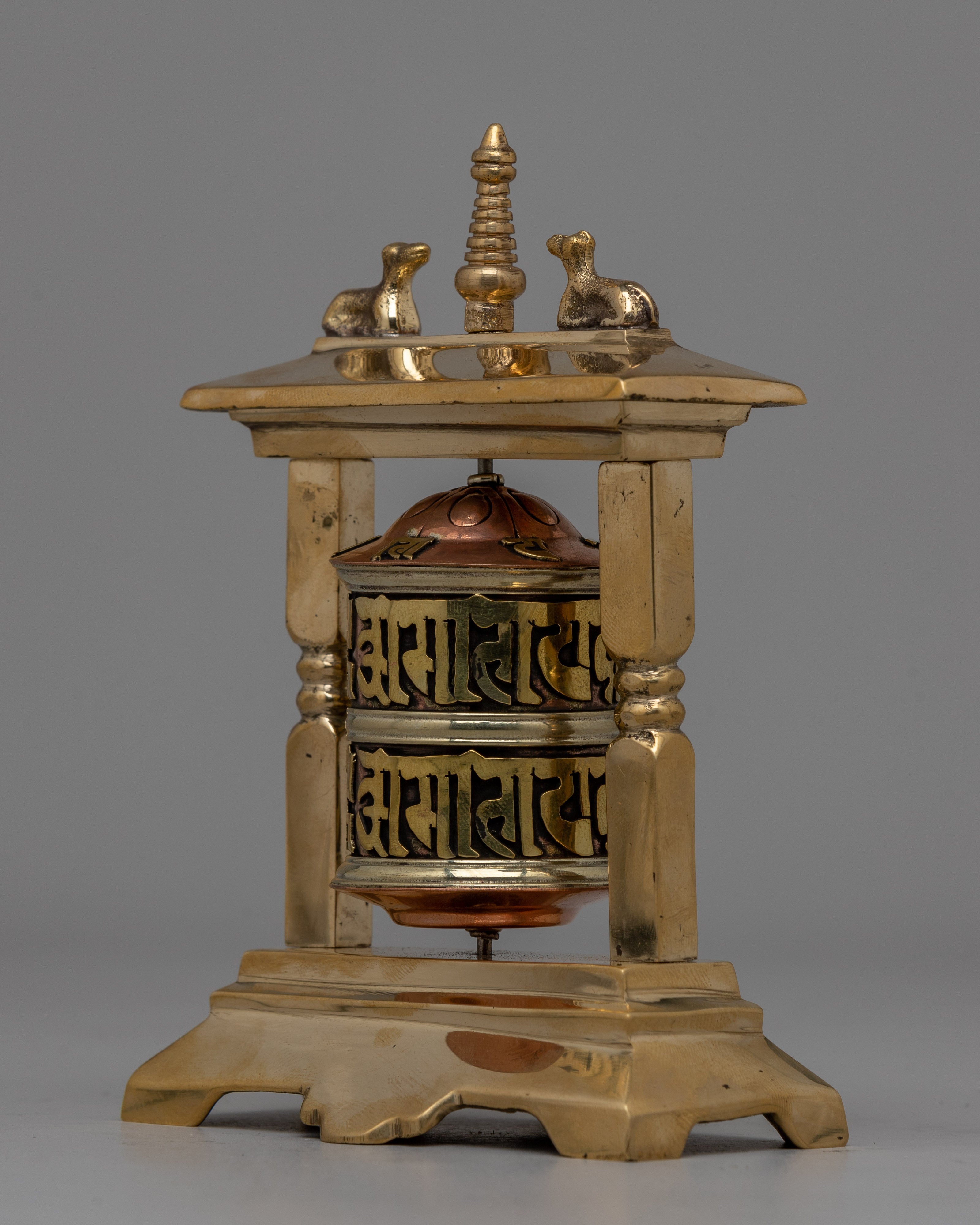Small Prayer Wheel | Enhance Your Meditation Space with Tibetan Art