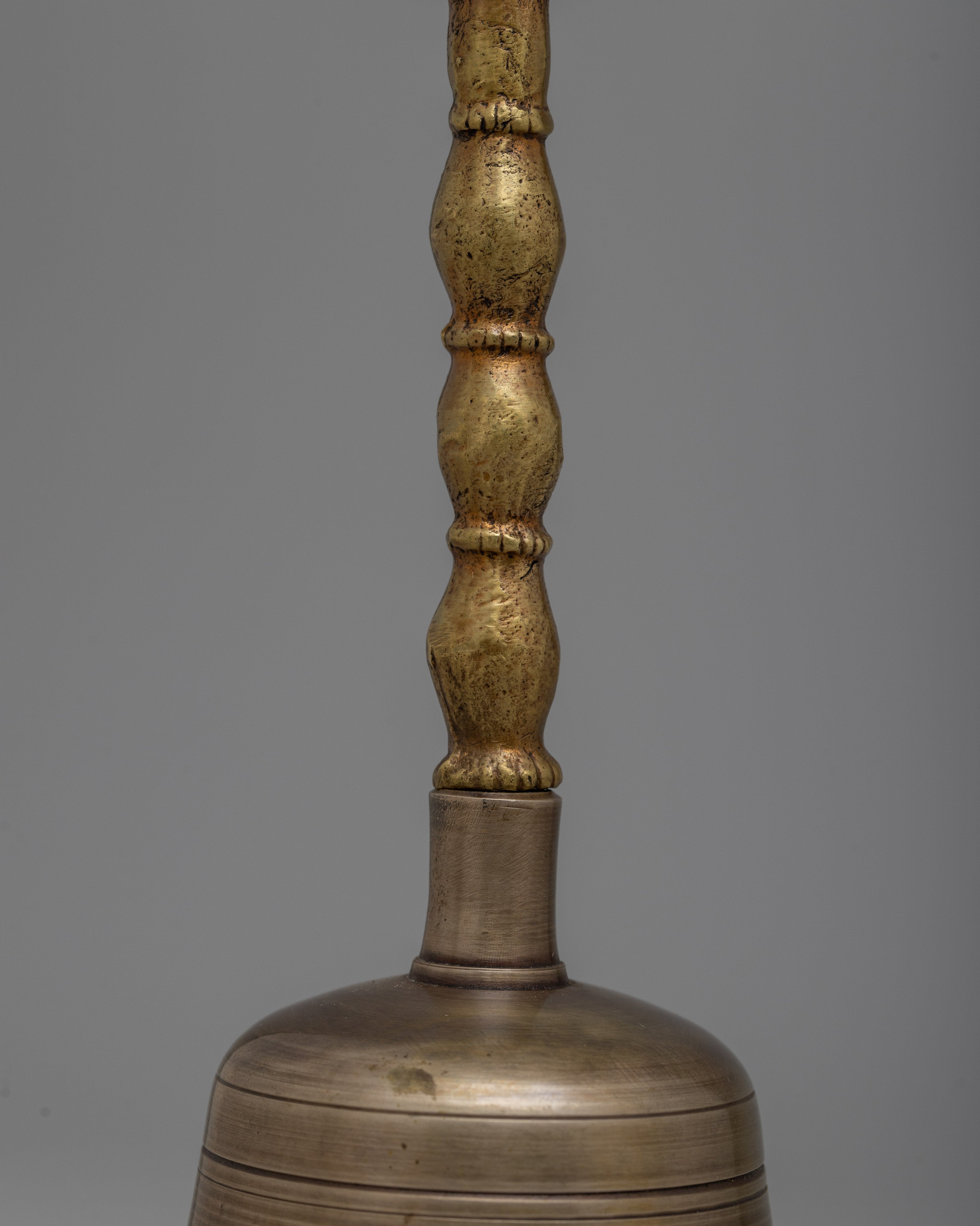 Tibetan Trident Bell | Vajrayana Buddhism Ceremonial Bell for Harmony