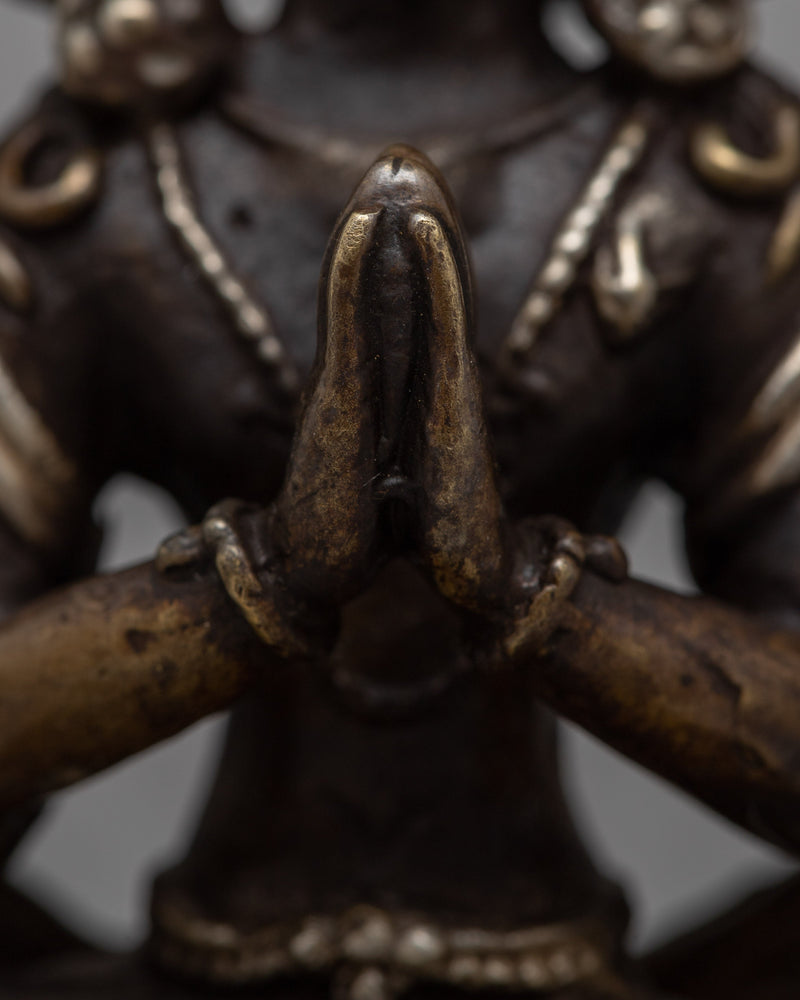 Chenresig Brass Statue | Inspiring Compassion in Meditation