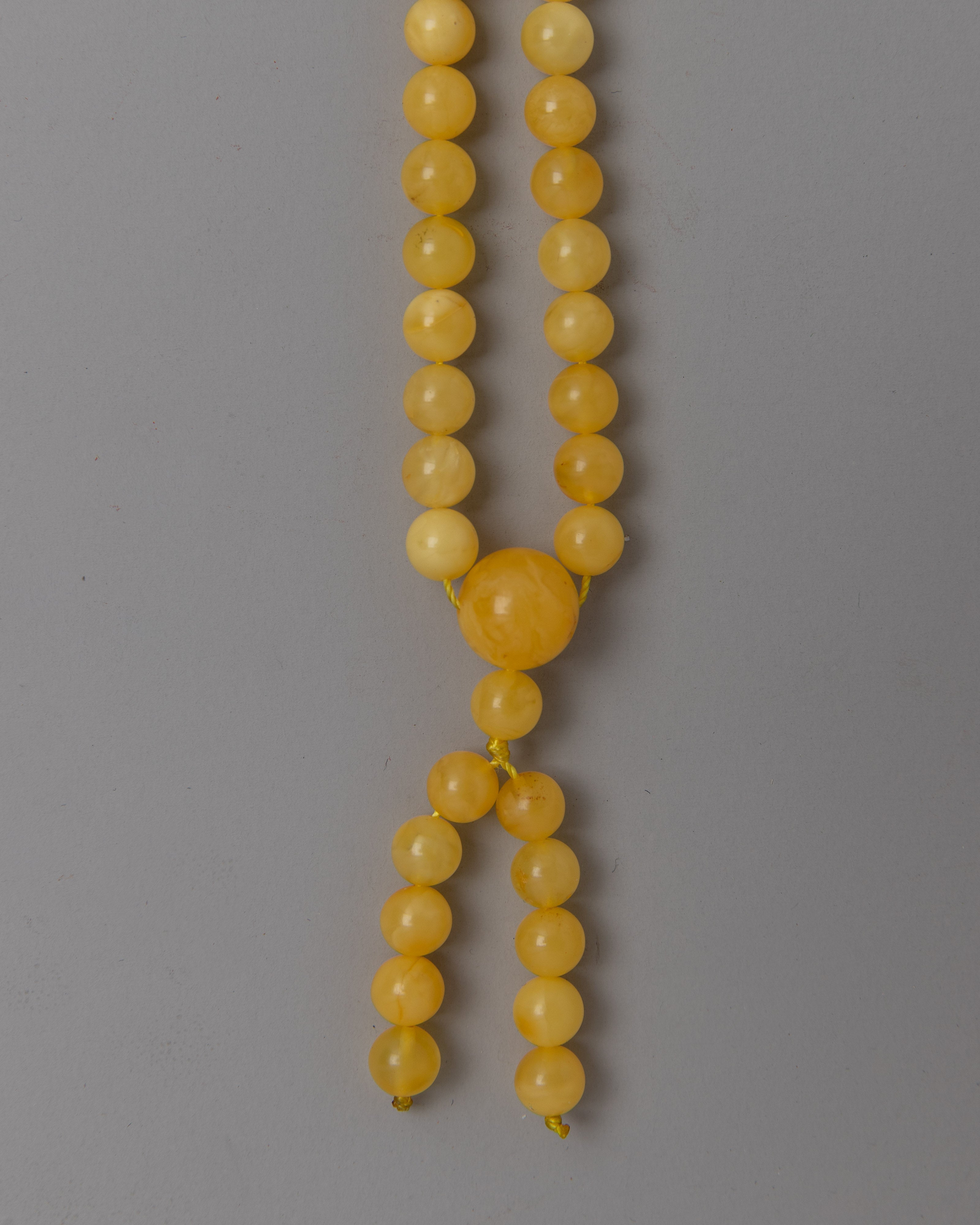 Amber Mala Beads | 4mm Beads for Spiritual Practice & Wellness