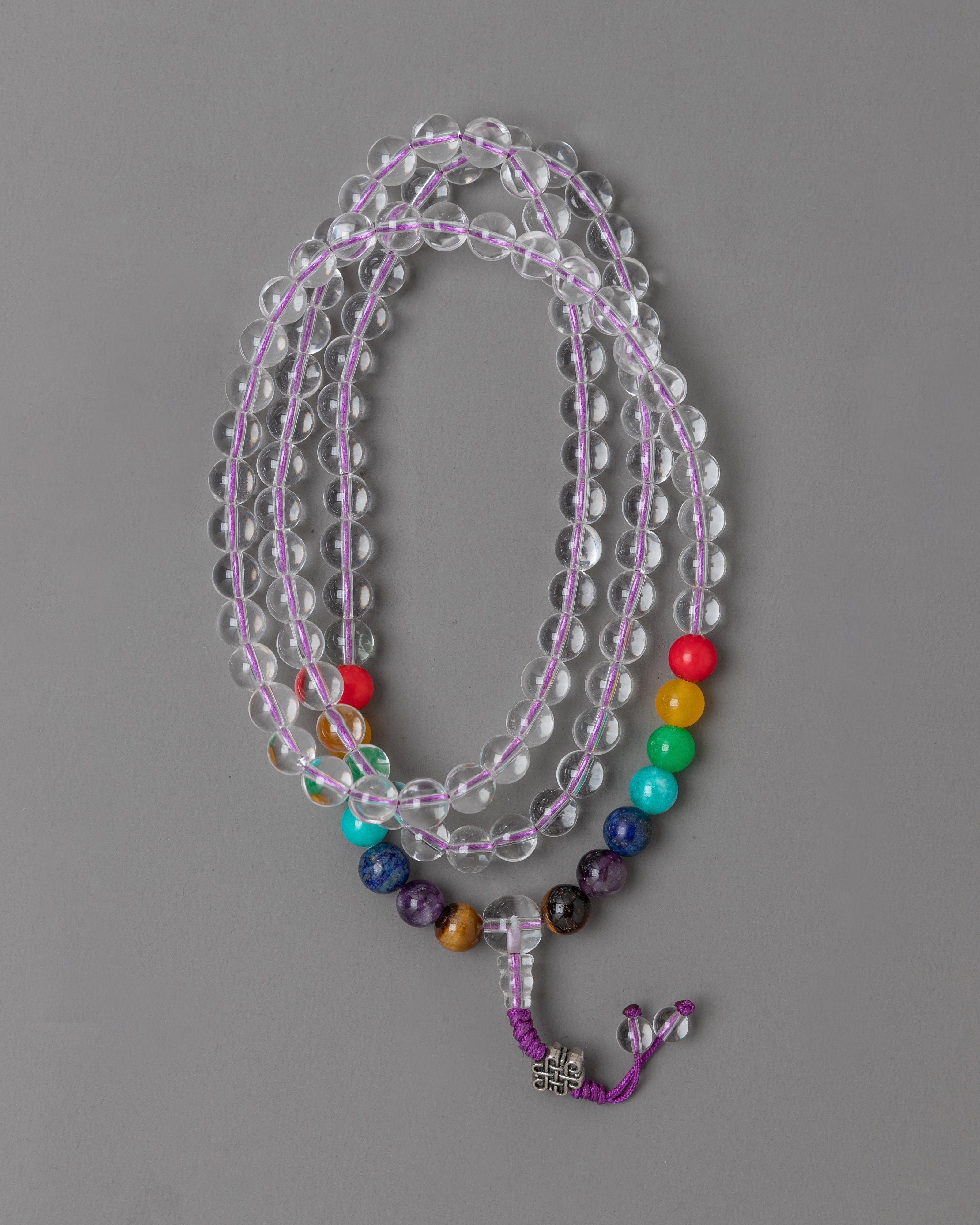 Crystal Mala Beads | Sparkling Meditation Beads