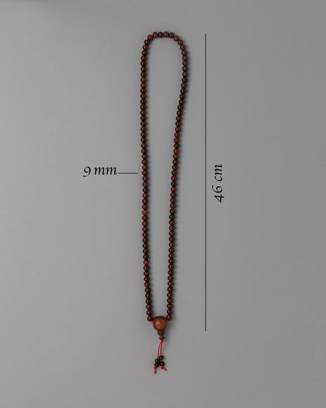 Sandalwood Beads Mala | Sacred Mala for Meditation and Healing