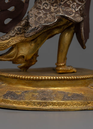 Standing White Tara Statue | Handcrafted Tibetan Deity