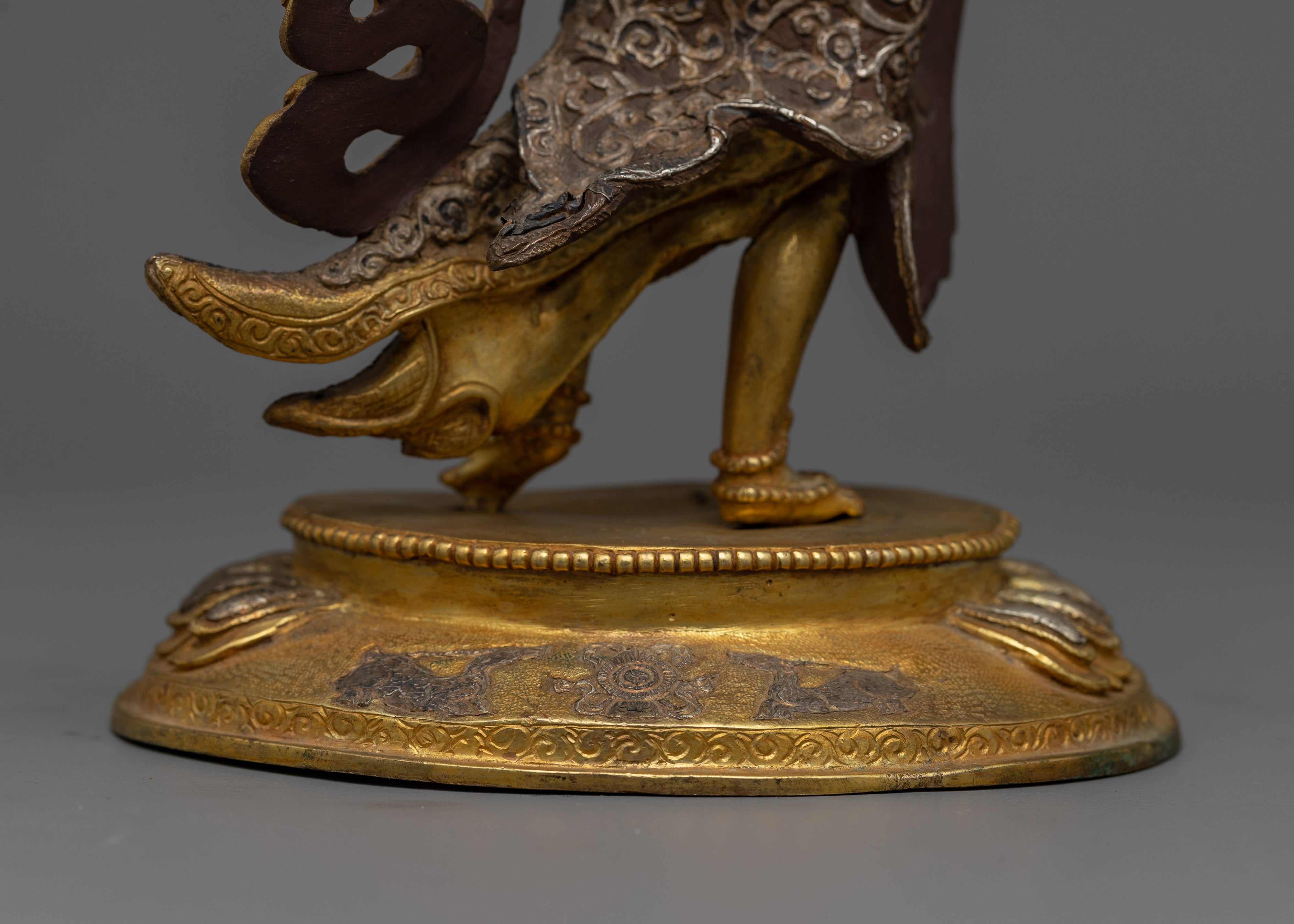 Standing White Tara Statue | Handcrafted Tibetan Deity