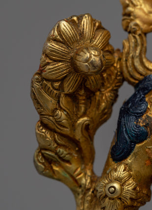 Goddess Standing Green Tara Statue | Handcrafted Statue in Graceful Standing Pose