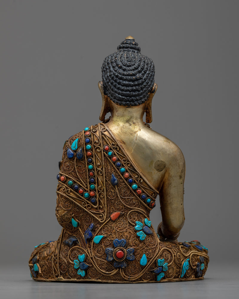 Crystal Buddha Shakyamuni Statue | A Symbol of Purity, Wisdom, and Compassion