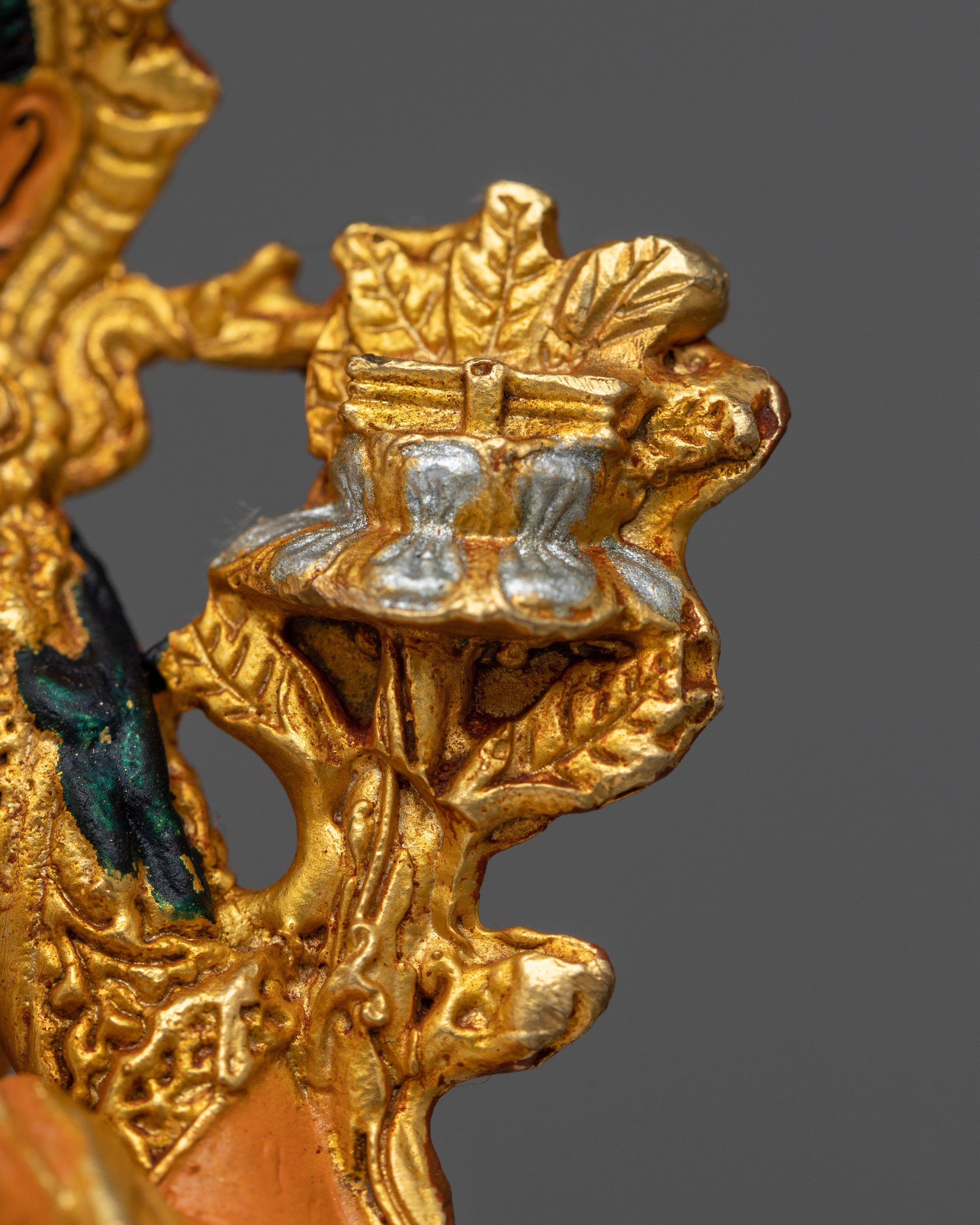 Tiny Manjushri Sculpture | Small Buddhist Sculpture