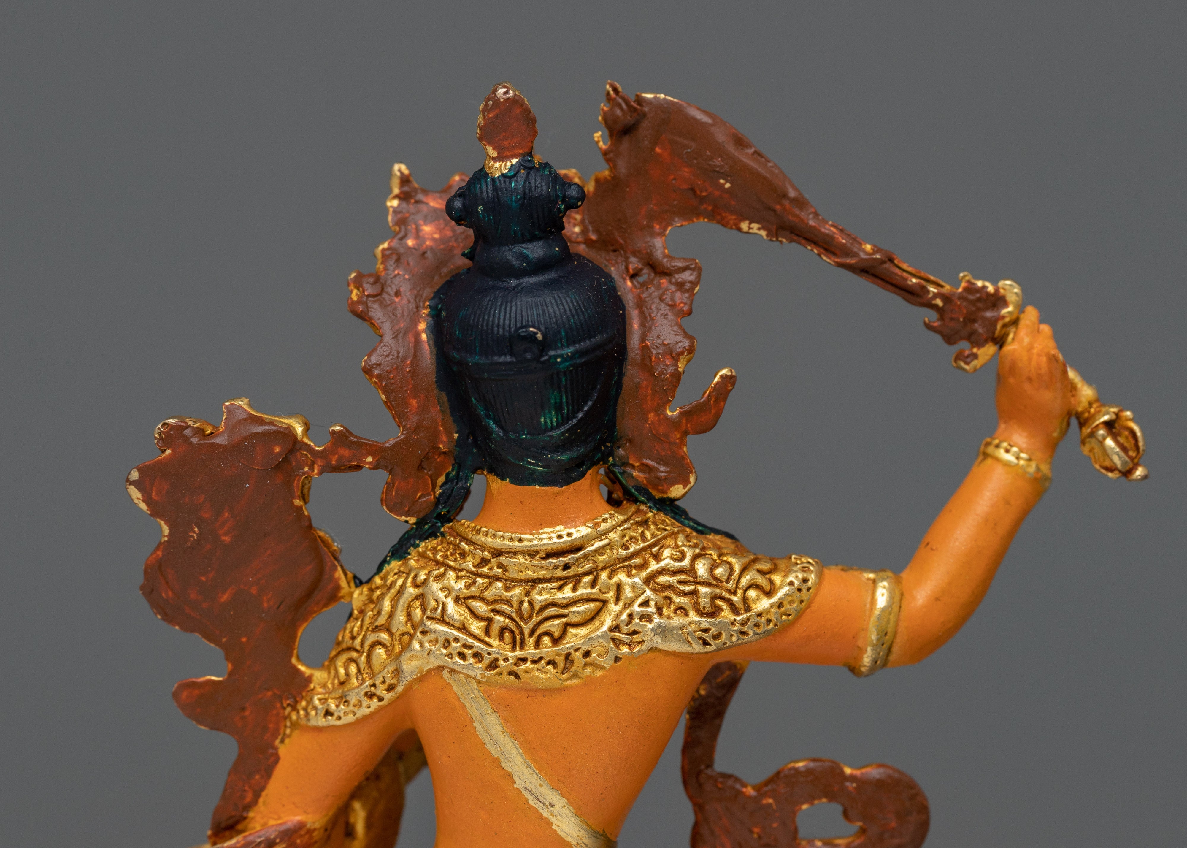 Tiny Manjushri Sculpture | Small Buddhist Sculpture