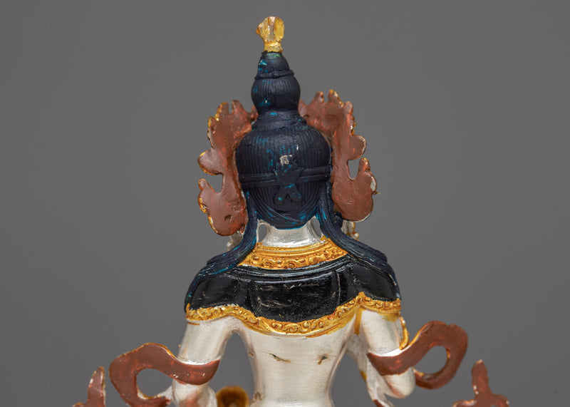 Miniature Vajrasattva Statue | Clarity in Compact Form