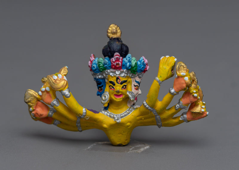 Tiny Chakrasamvara Statue | Embrace Tantric Symbolism