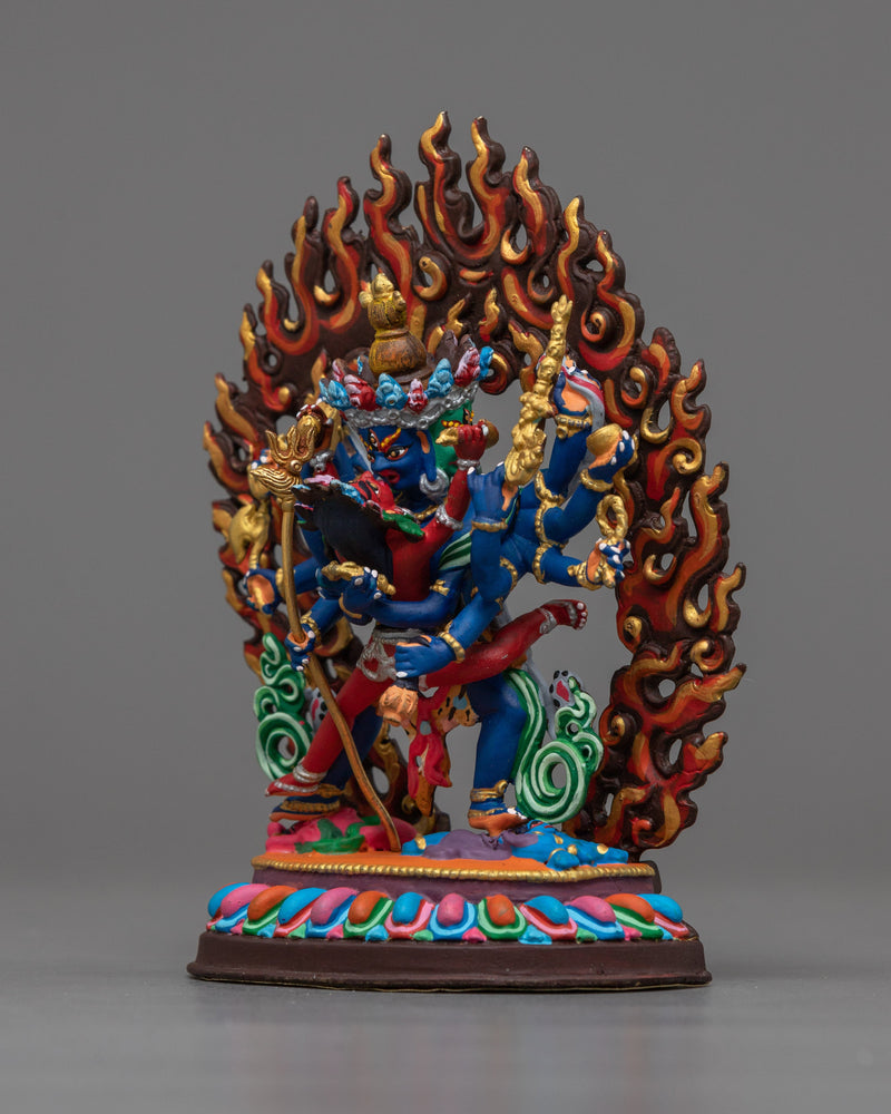 Miniature Kalachakra Statue | Embrace Timeless Wisdom