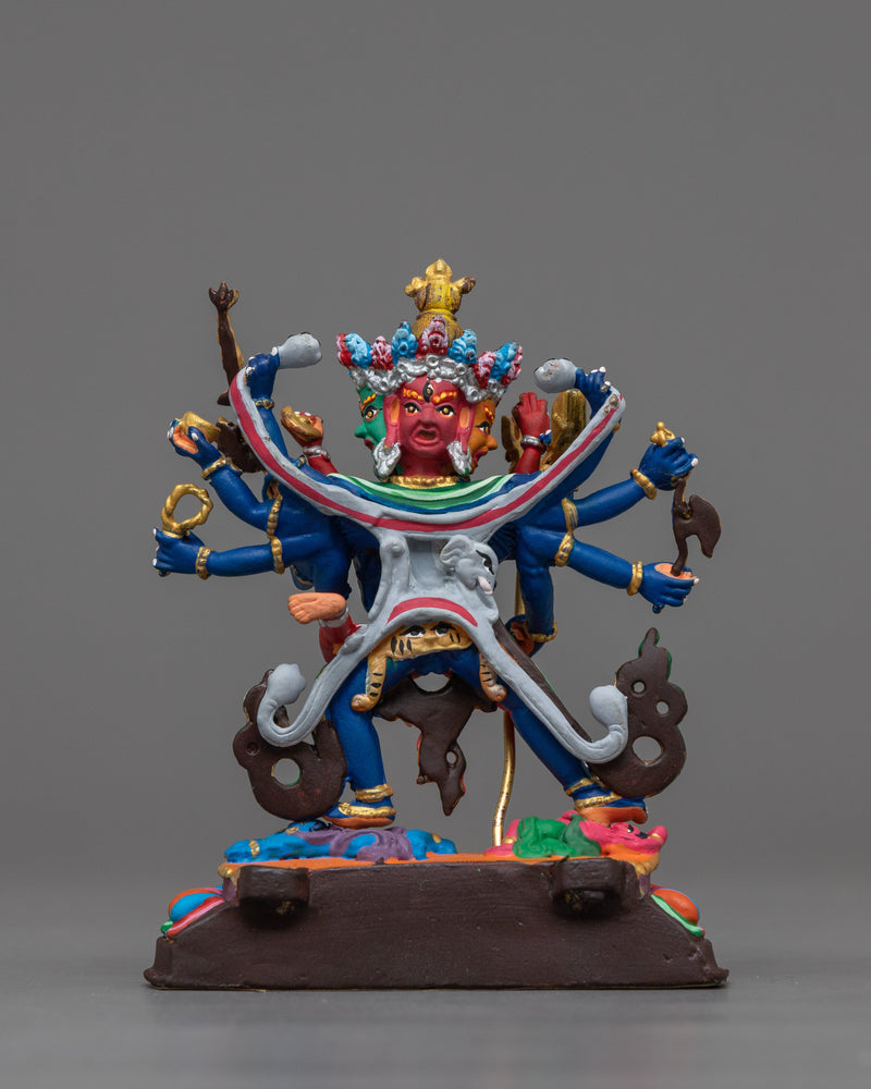 Miniature Kalachakra Statue | Embrace Timeless Wisdom