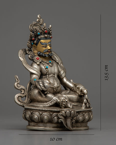 Wealth Deity Dzambhala Statue |  A Symbol of Wealth and Prosperity in Vajrayana Buddhism