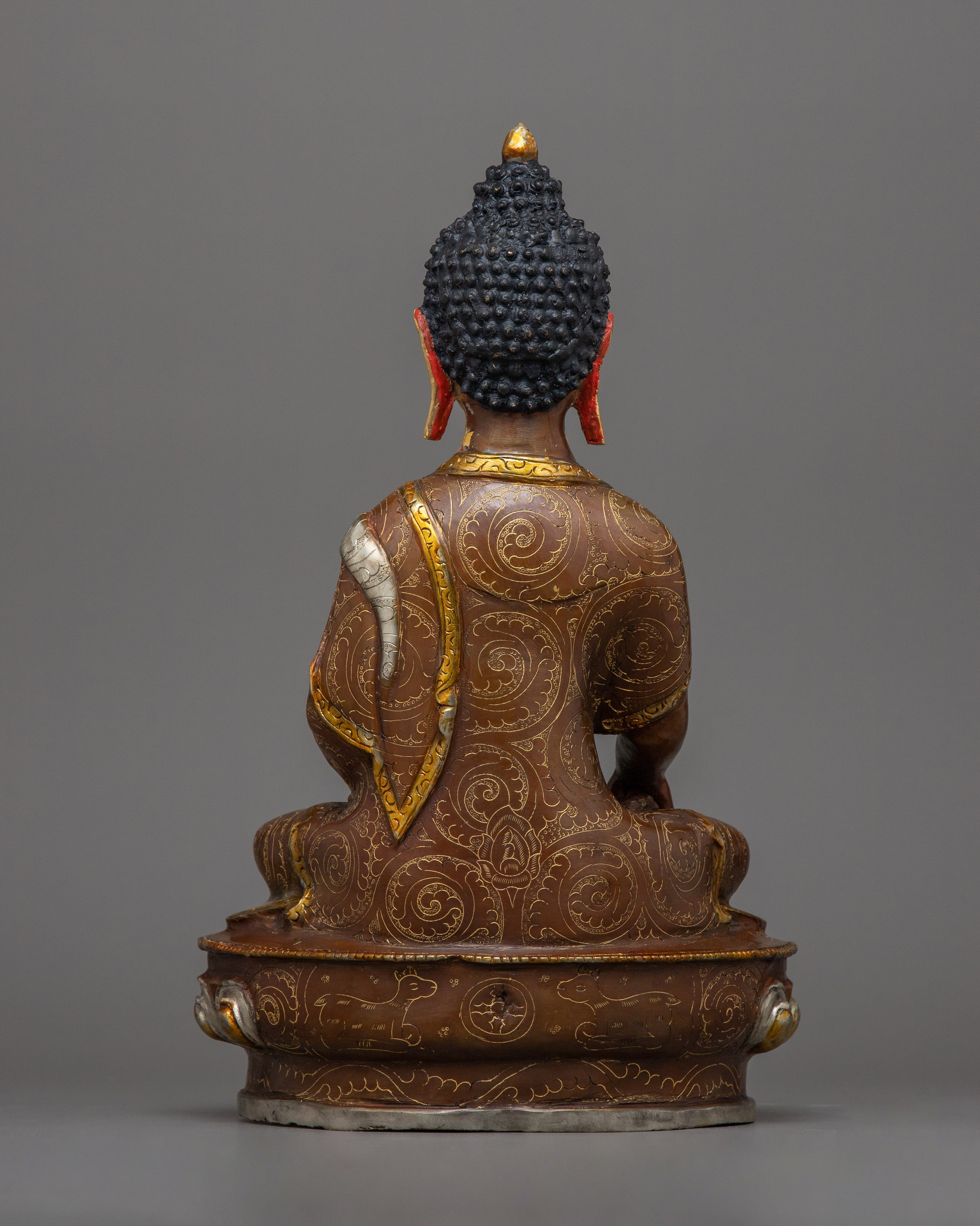 Antique Shakyamuni Buddha Statue | Preserving the Essence of Buddhist Teachings