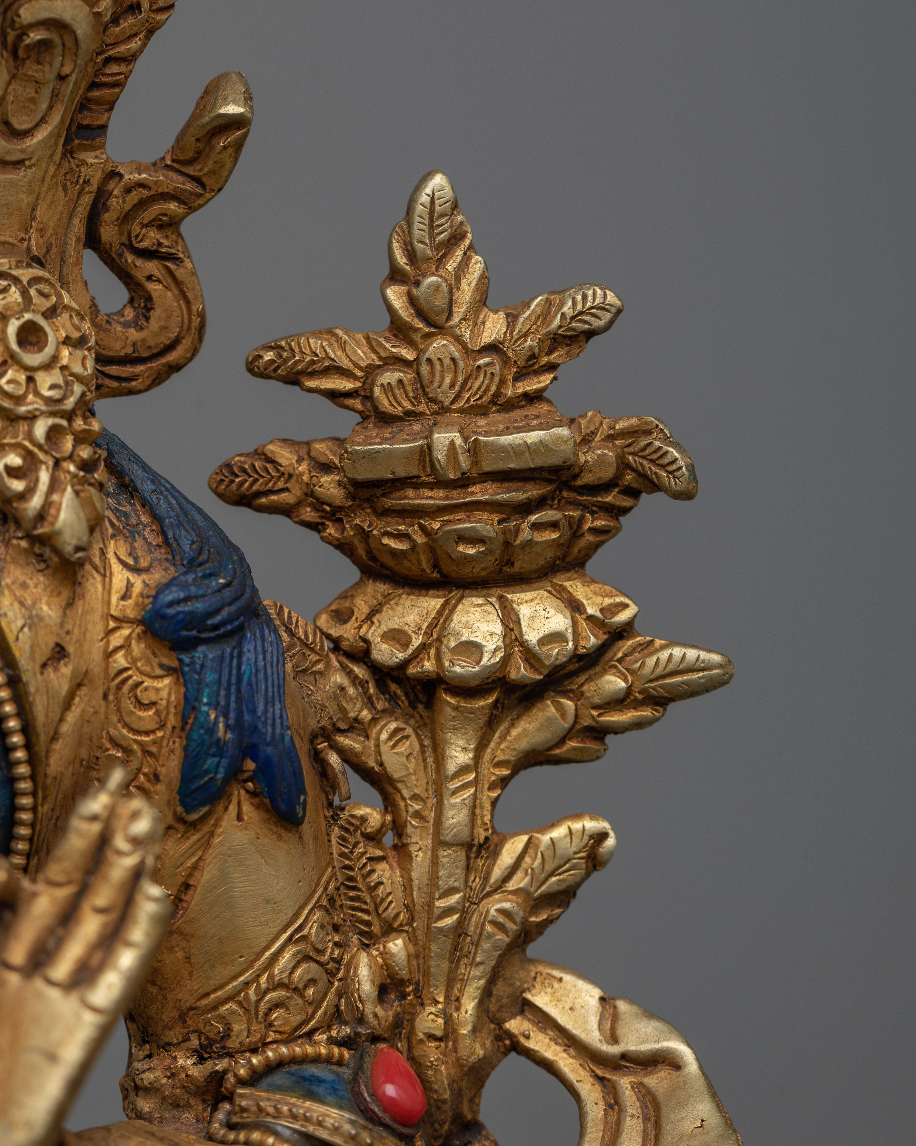 Buddha Manjushri Statue | Sacred Figurine for Peace