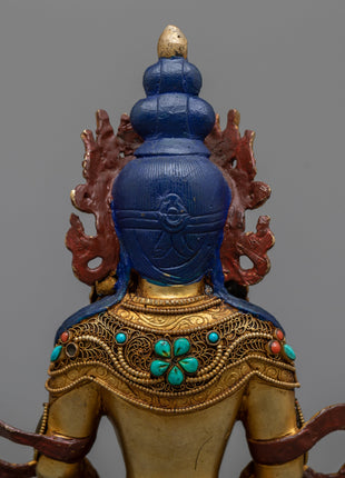 Amitayus Sadhana Statue | Symbol of Infinite Life and Spiritual Growth
