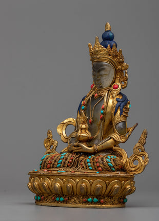 Amitayus Sadhana Statue | Symbol of Infinite Life and Spiritual Growth