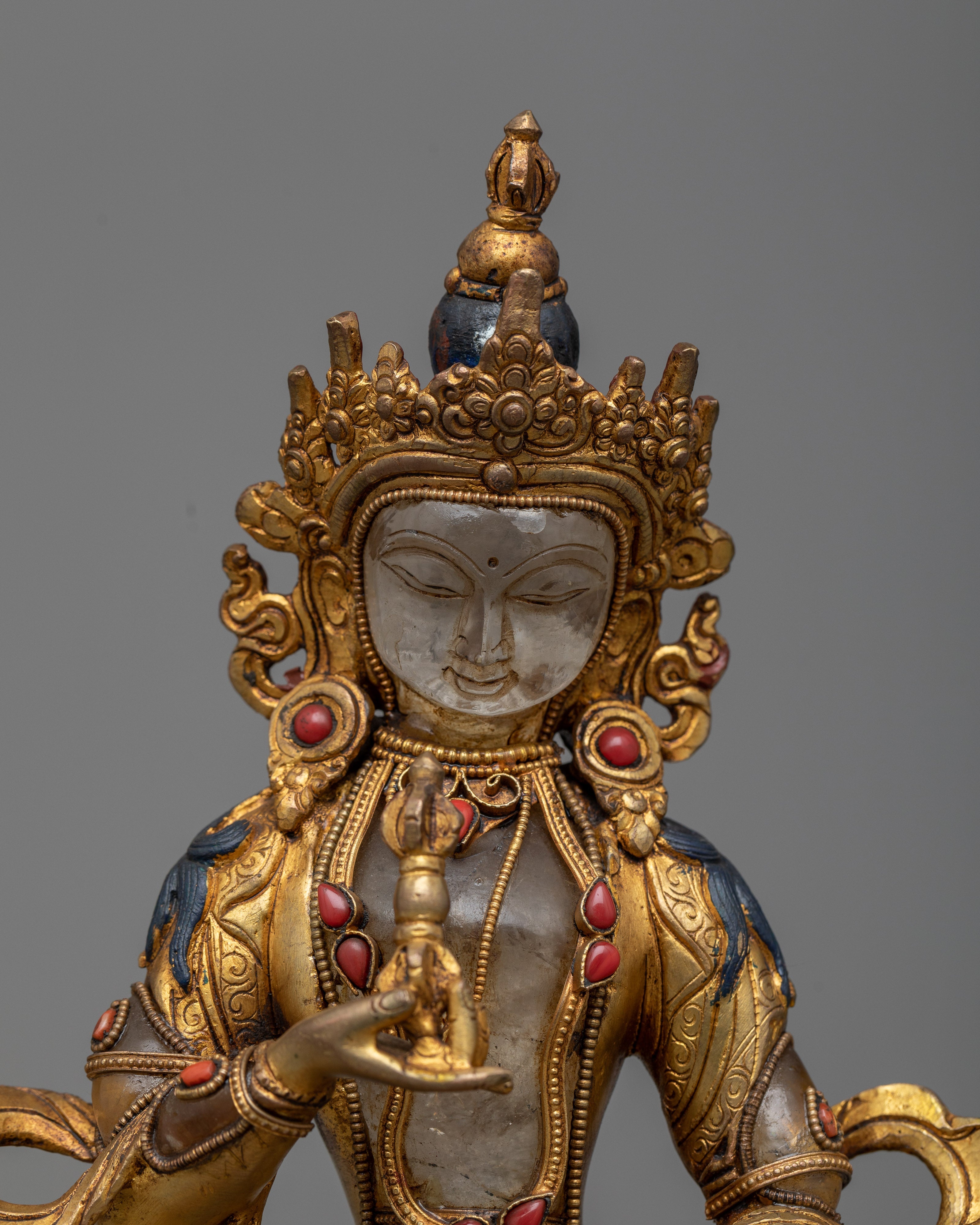 Vajrasattva Bodhisattva Statue | Perfect for Meditation Space and Spiritual Practice