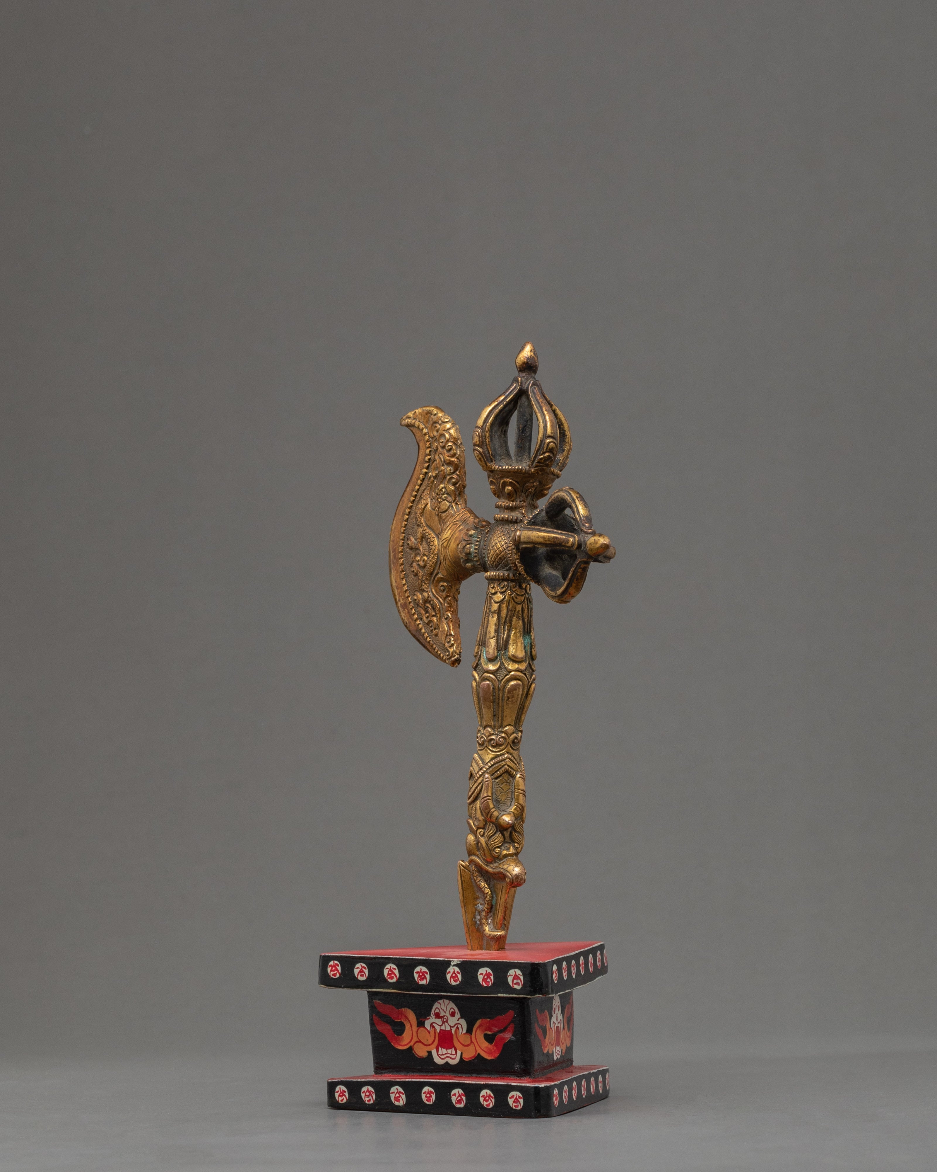 Phurba Ritual Dagger | Buddhist Altar Supplies | Decorative Statues