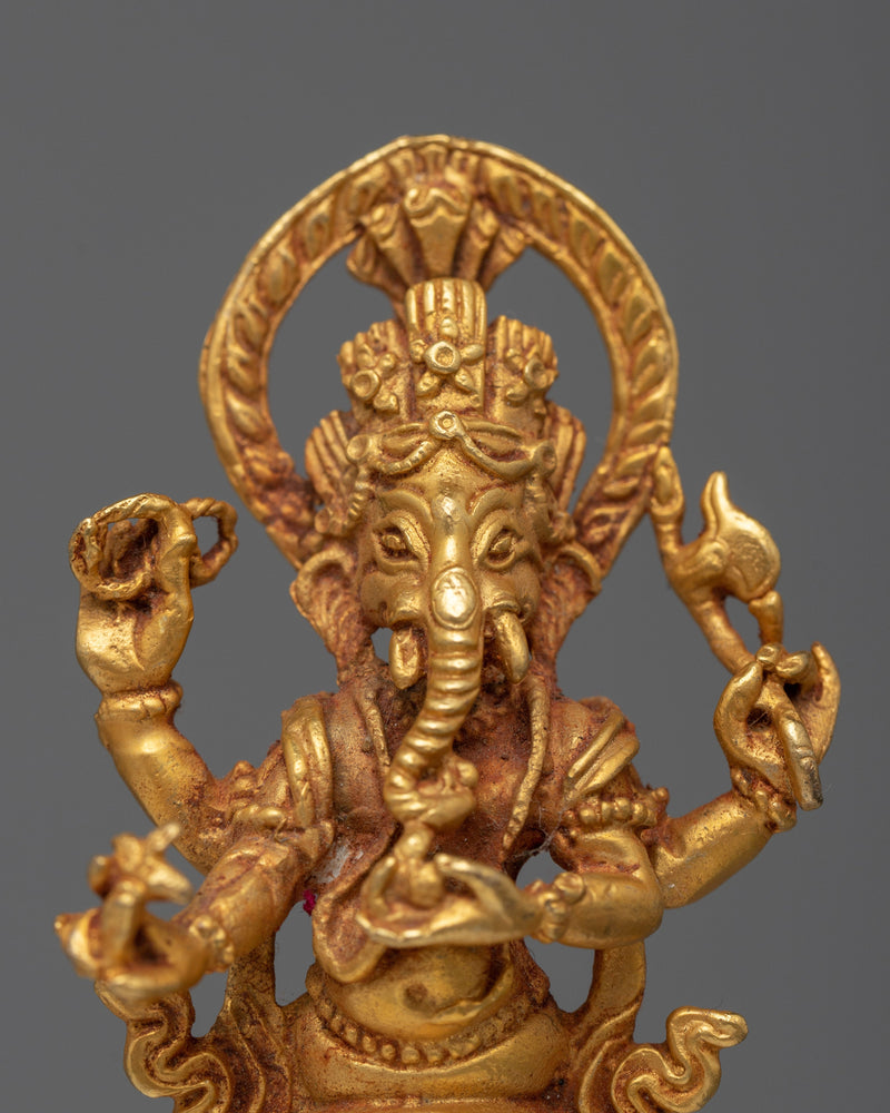 Gold Phurba Dagger |  Symbol of Spiritual Power and Ritualistic Grace