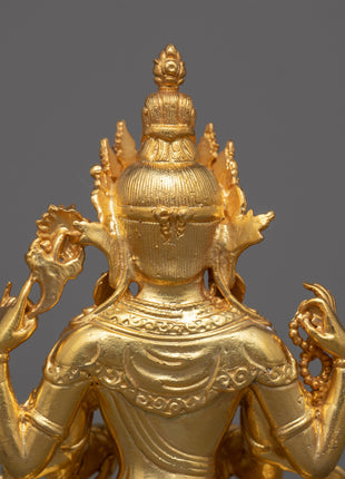 Lokesvara Chenrezig Statue | Embody Compassion and Wisdom in Divine Form