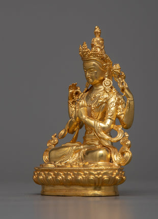 Lokesvara Chenrezig Statue | Embody Compassion and Wisdom in Divine Form