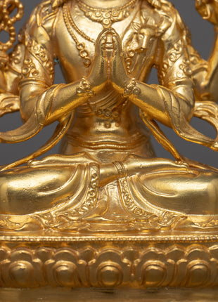 Lokesvara Chenrezig Statue | Embody Compassion and Wisdom in Divine Form