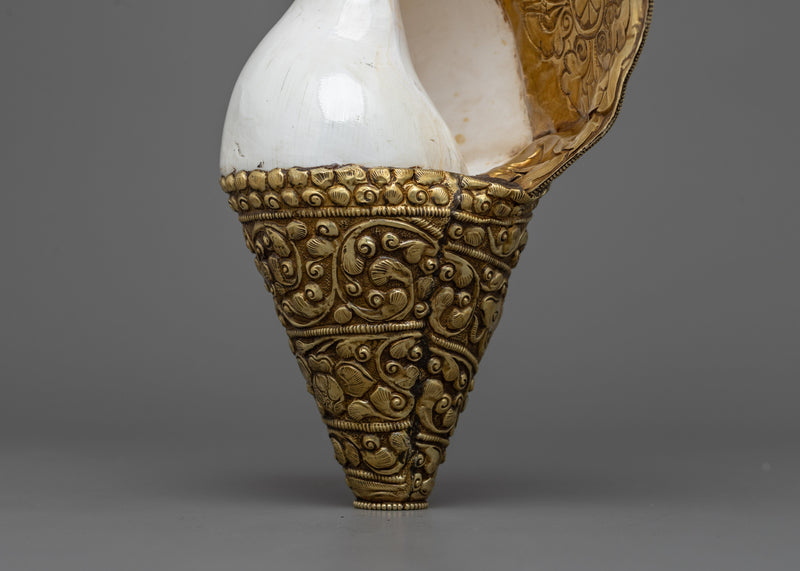 Brass Conch Shell Horn