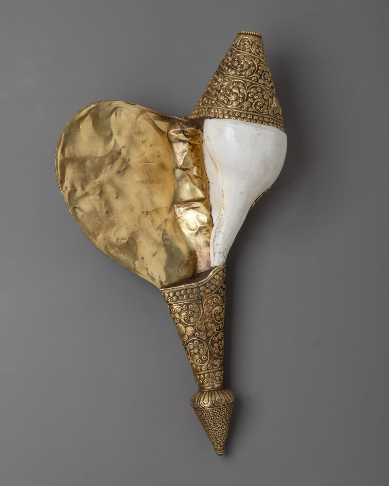 Dung Dkar Conch Shell | Ritual Sound Instrument