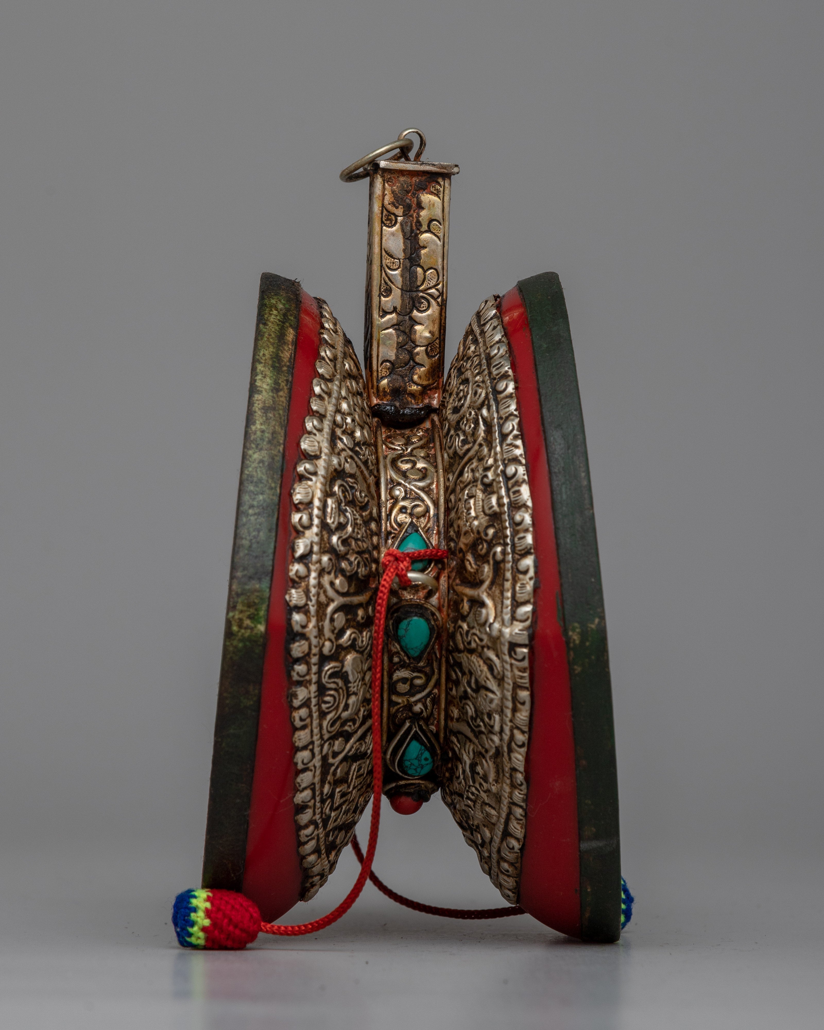Chod Damaru Drum | Ritual Instrument for Buddhist Ceremonies