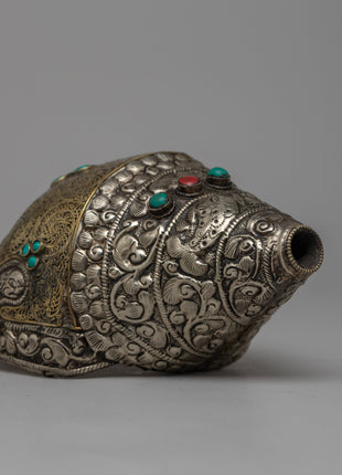 Conch Shell Horn | Traditional Tibetan Buddhist Sound Instrument