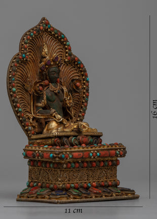Margaj Green Tara Statue | Inspiring Spiritual Growth and Healing