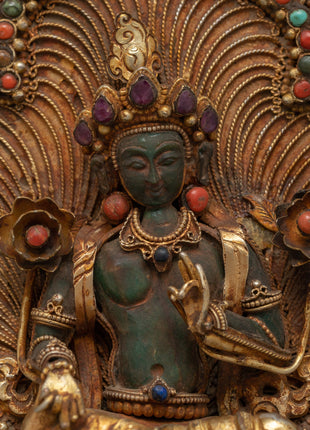 Margaj Green Tara Statue | Inspiring Spiritual Growth and Healing