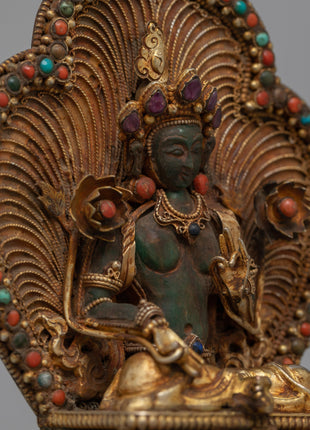 Margaj Green Tara Statue | Inspiring Spiritual Growth and Healing