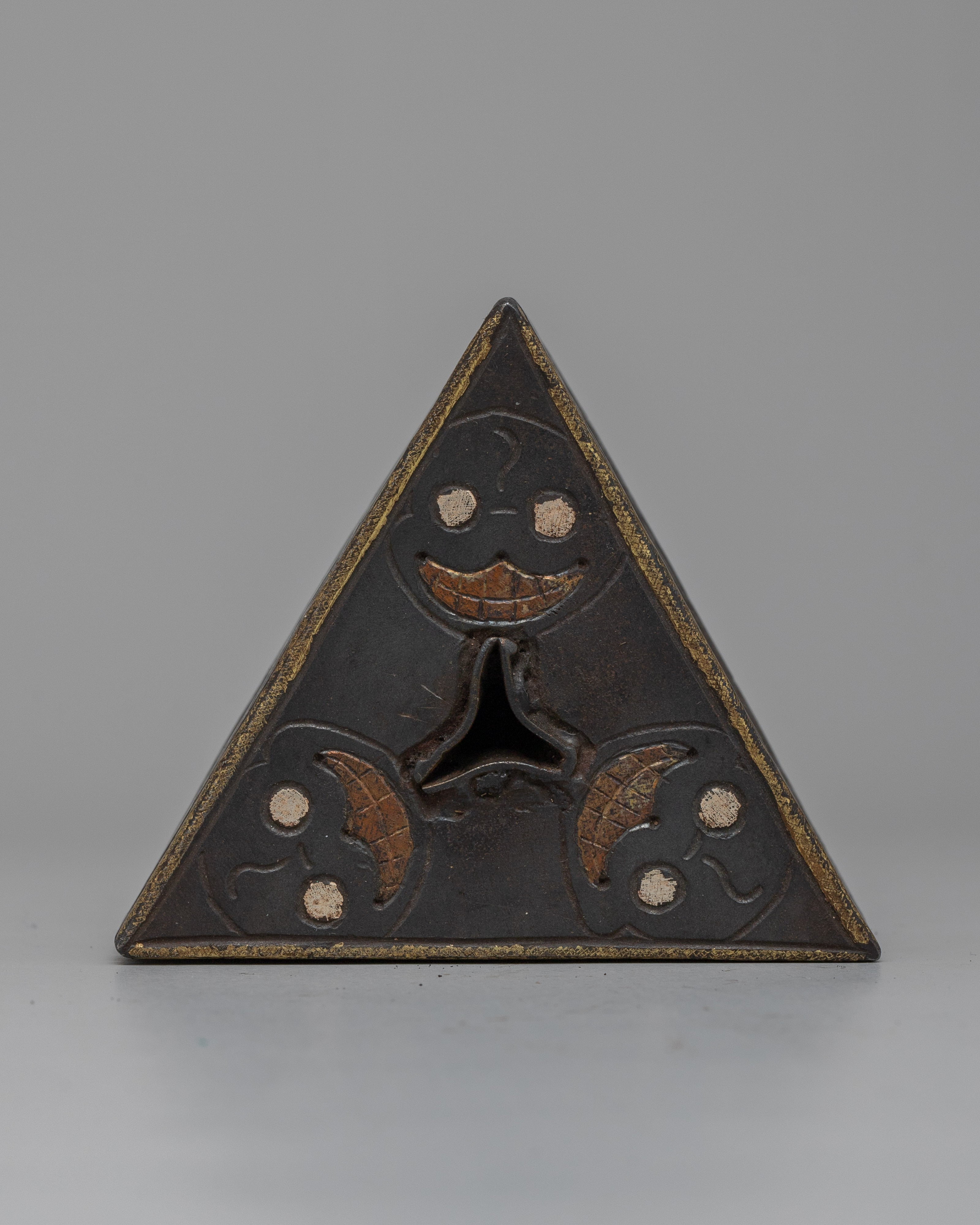 Metal Khatvanga Axe |  Symbolic Tibetan Ritual Instrument
