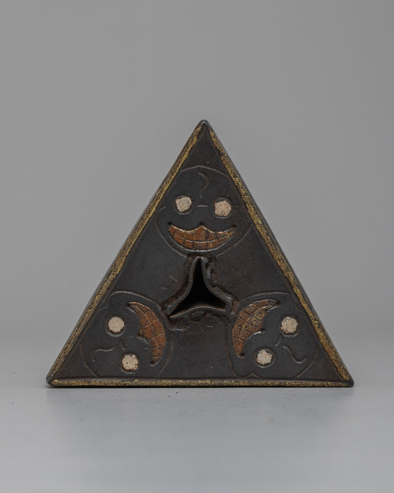 Metal Khatvanga Axe |  Symbolic Tibetan Ritual Instrument
