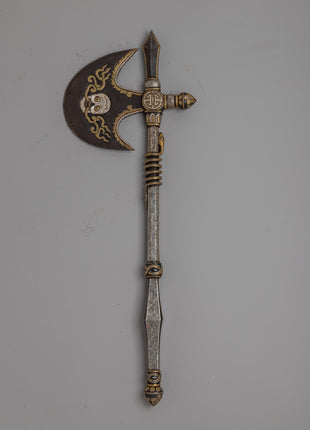 Metal Khatvanga Axe |  Symbolic Tibetan Ritual Instrument