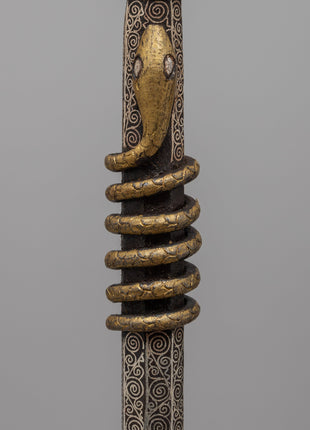 Metal Khatvanga Axe |  Symbolic Tibetan Ritual Instrument