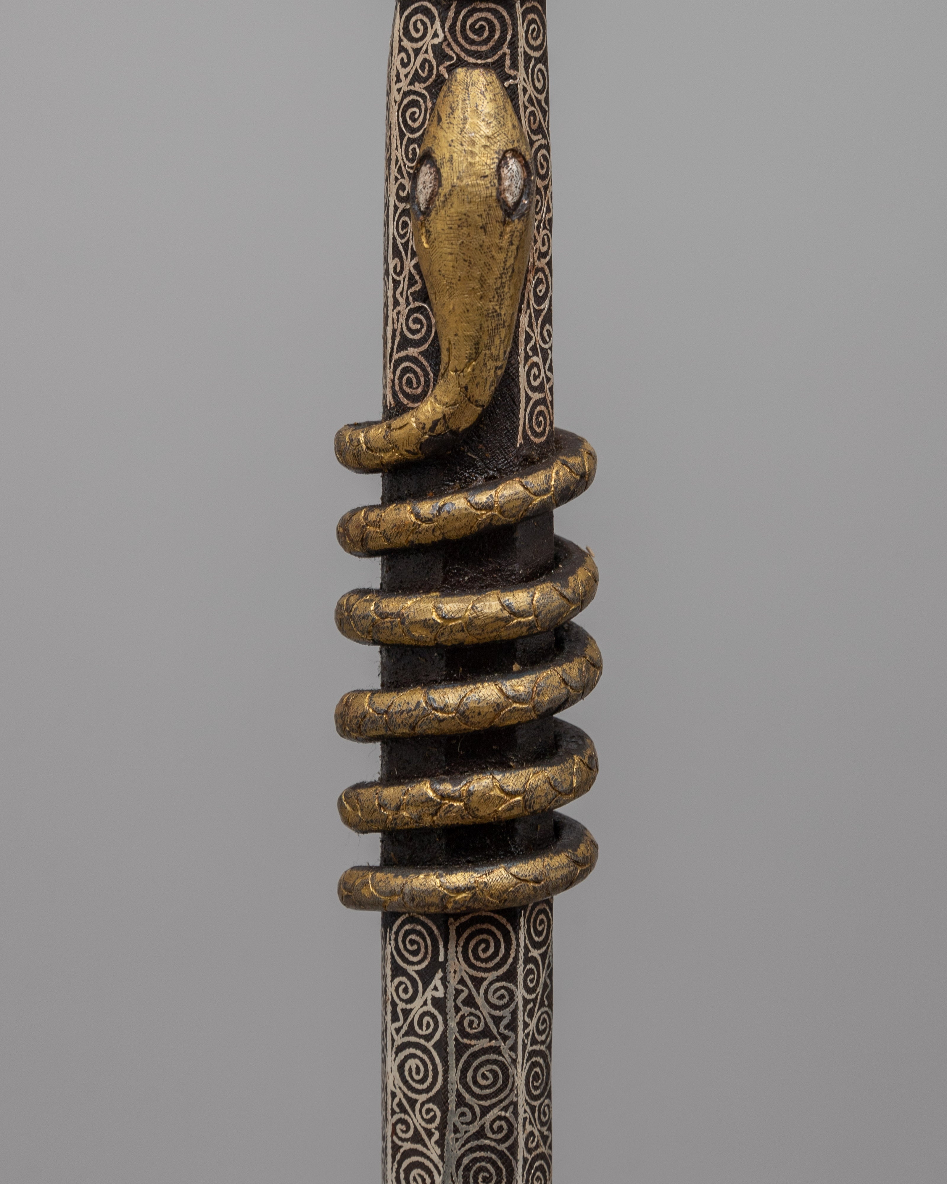 Metal Khatvanga Axe |  Symbolic Tibetan Ritual Instrument