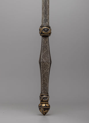 Metal Khatvanga Axe |  Symbolic Tibetan Ritual Instrument