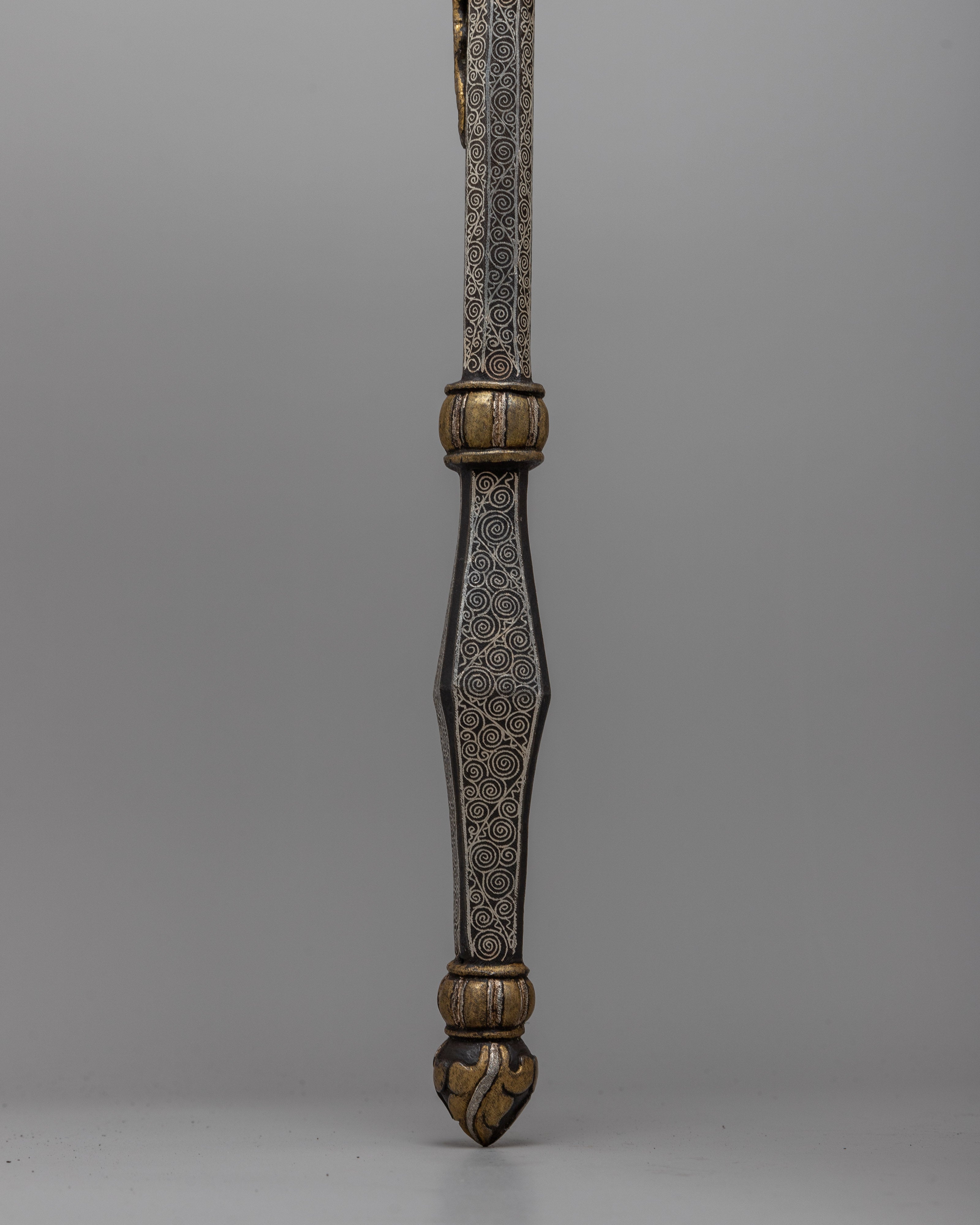Tibetan Hand Axe | Traditional Decorative Weapon