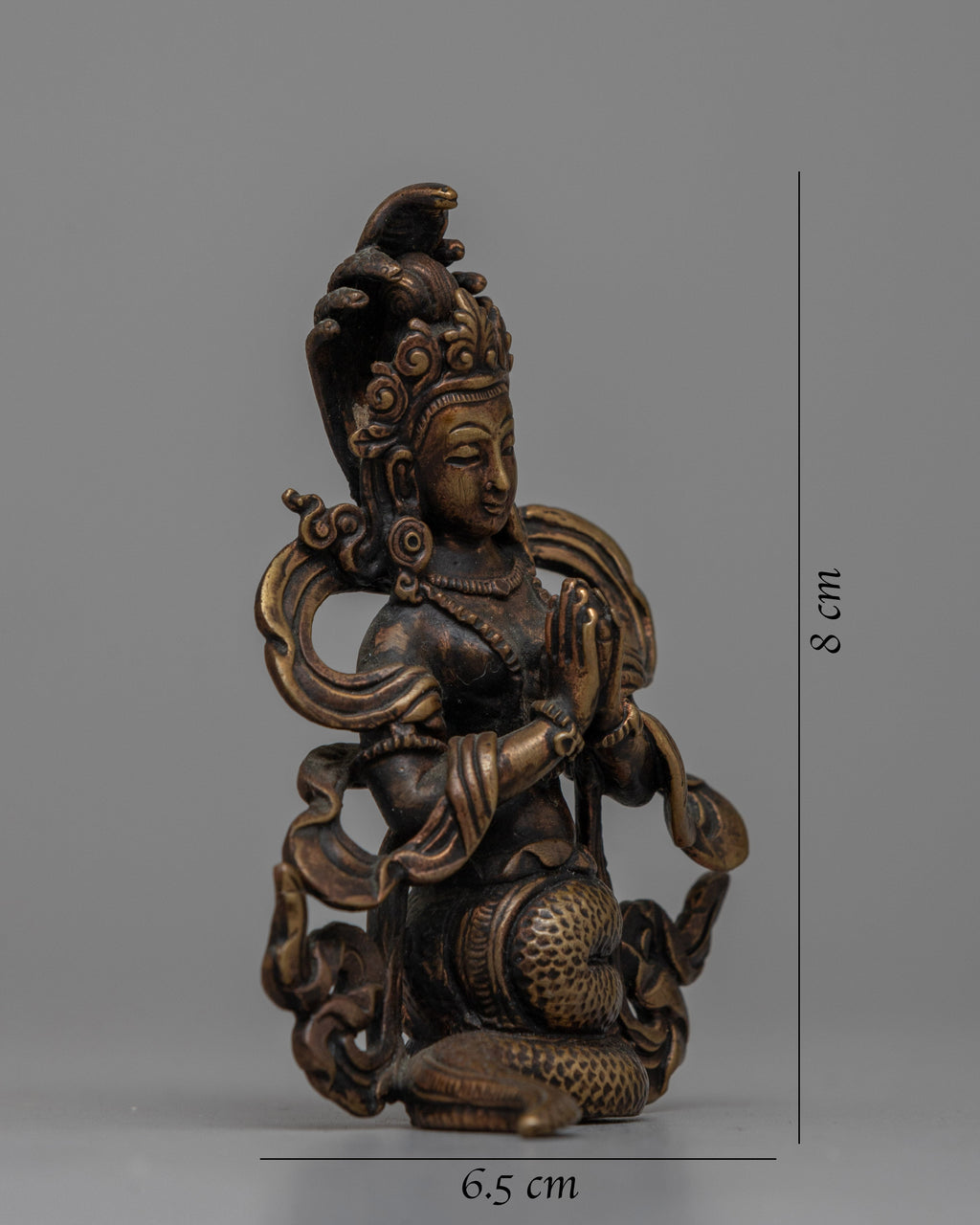 Machine Deity Machine Made Naga Statue | Serpentine Hindu-Buddhist Deity