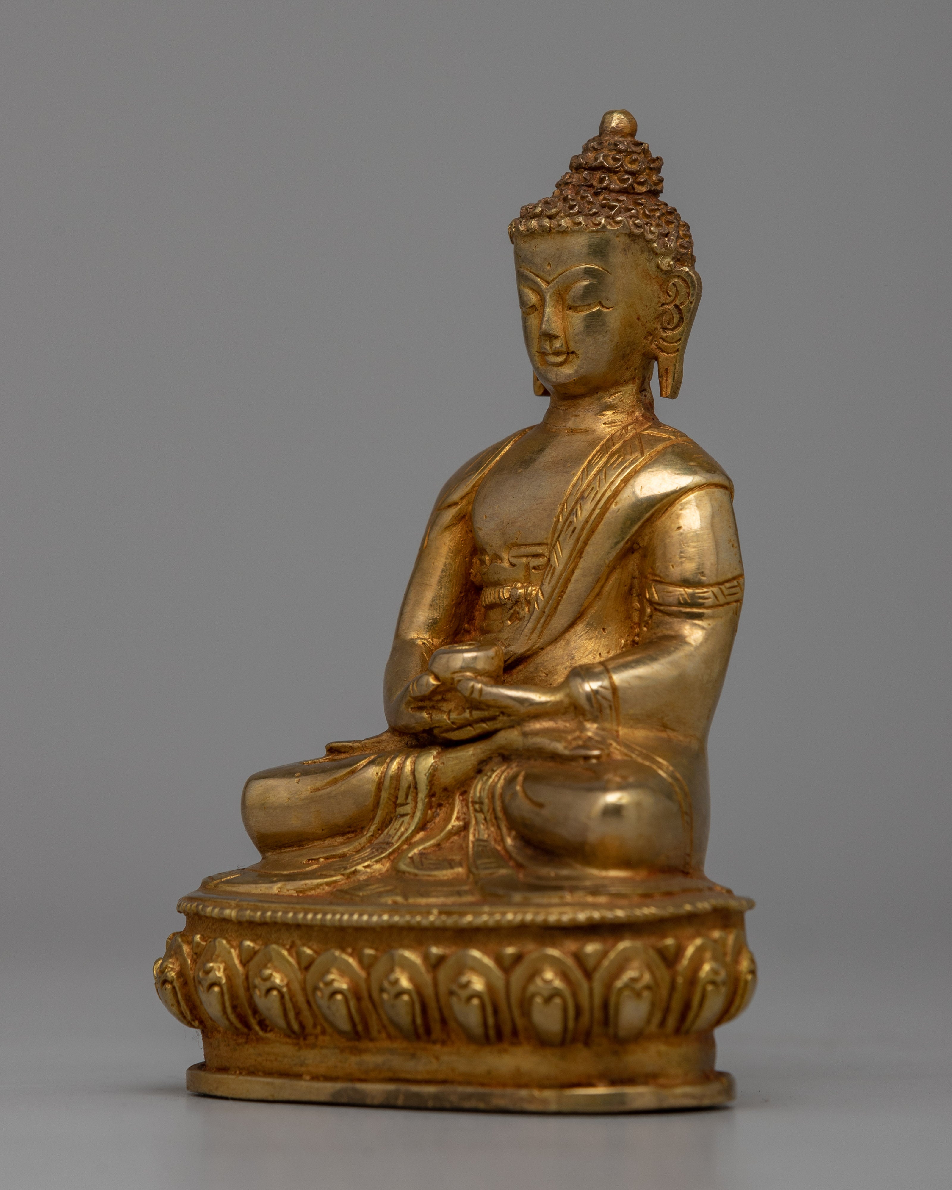 Amitabha Buddha Handcrafted Statue |  Symbol of Pure Land Buddhism